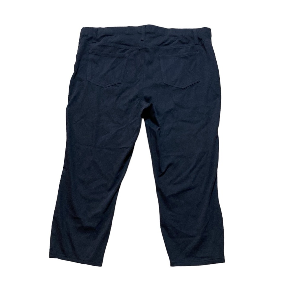 Jonathan Martin Black Stretchy Cropped Pants - Picture 2 of 5